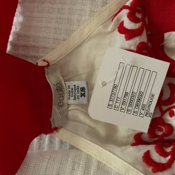 Embroidered Cotton Tank Top - Picture 4 of 7